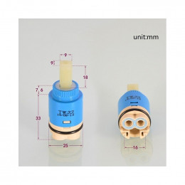 Cartouche De Rechange Pour Mélangeurs De 25 Diamètres Avec Distribution