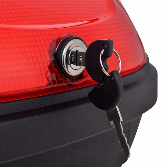 Top Case Moto 72 L Pour 2 Casques -