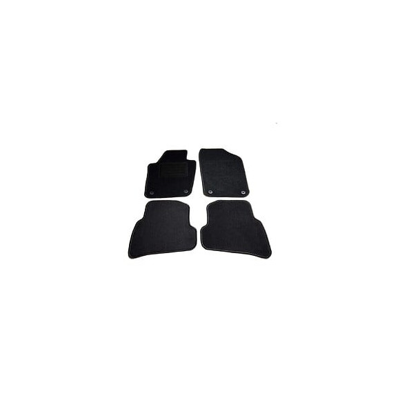 Ensemble De Tapis De Voiture 4 Pcs Pour Vw Polo V - Pièces Détachées Pour Véhicules - Entretien Et Décoration De Véhicule