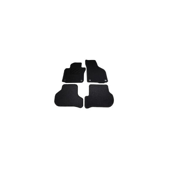 Ensemble De Tapis De Voiture 4 Pcs Pour Vw Golf 5/6 Scirocco - Pièces Détachées Pour Véhicules - Entretien Et Décoration D