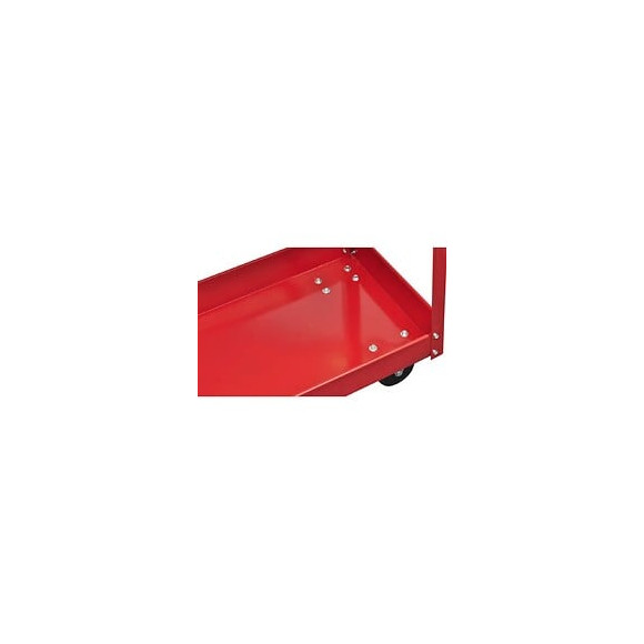 Chariot Servante D'atelier Charge 100 Kg Rouge -