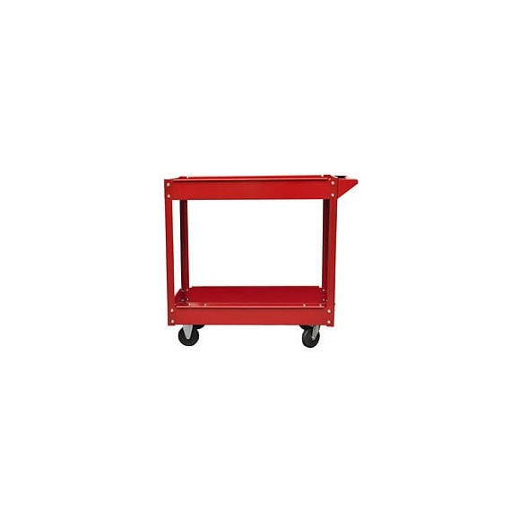 Chariot Servante D'atelier Charge 100 Kg Rouge -