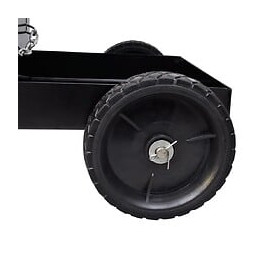 Chariot Pour Poste De Soudure Avec 3 Étagères Noir -