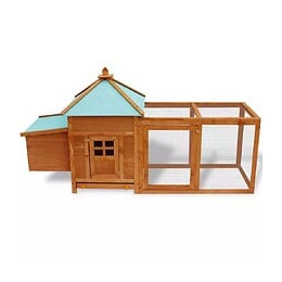 Poulailler Extérieur - Brun