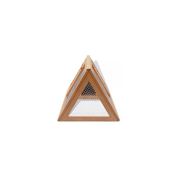 Cage Pour Animaux Bois - 170345 - Brun