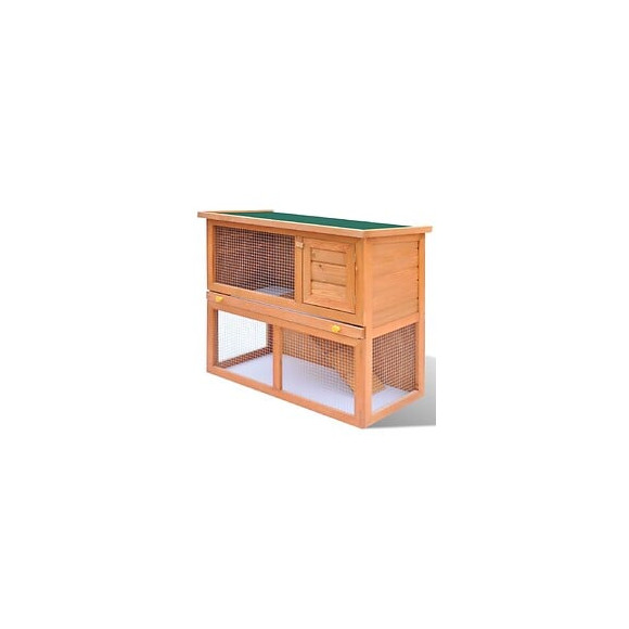 Clapier 1 Porte Bois - Brun