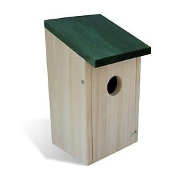 Set De 4 Pcs Maison/nichoir D'oiseau Boite En Bois - Beige