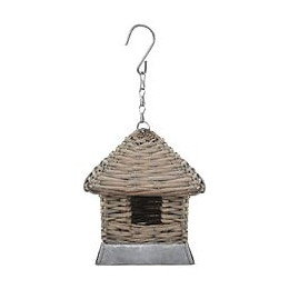 Nichoir 3 Pcs Osier - Brun - Décorations - Cabanes À Oiseaux Et À Animaux Sauvages - Cabanes À Oiseaux - Brun - Brun