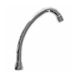 Bec Pour Robinet Universel Pour Hauteur 16 Cm, Chromé