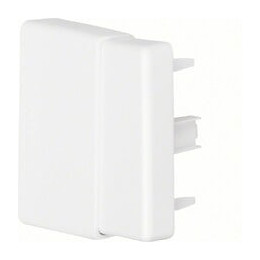 Embout Blanc Pour Goulotte, H. 6.3 X P.4.5 Cm