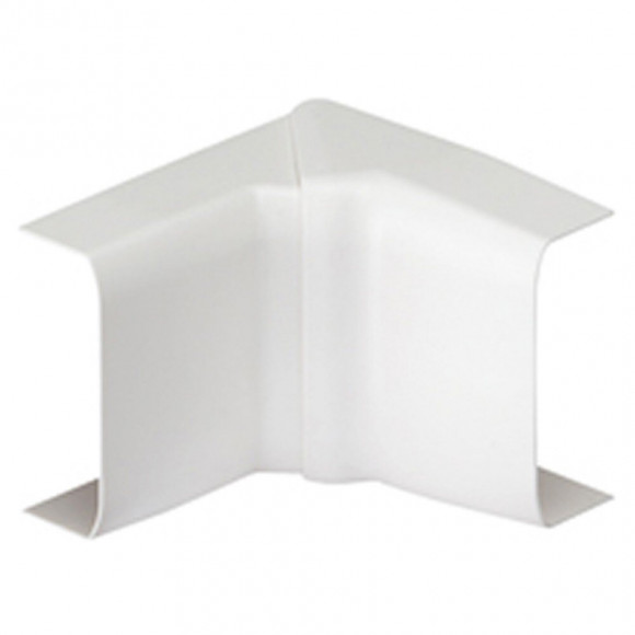 Lot De 4 Angles Intérieurs Blanc Pour Moulure, H. 2.3 X P.1.1 Cm