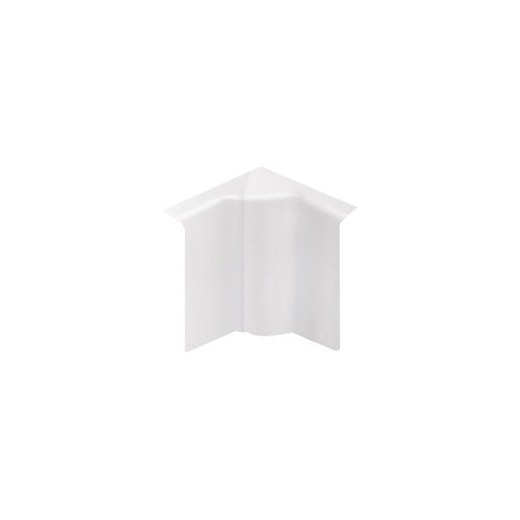 Angle Intérieur Blanc Pour Plinthe, H.8 X P.2 Cm