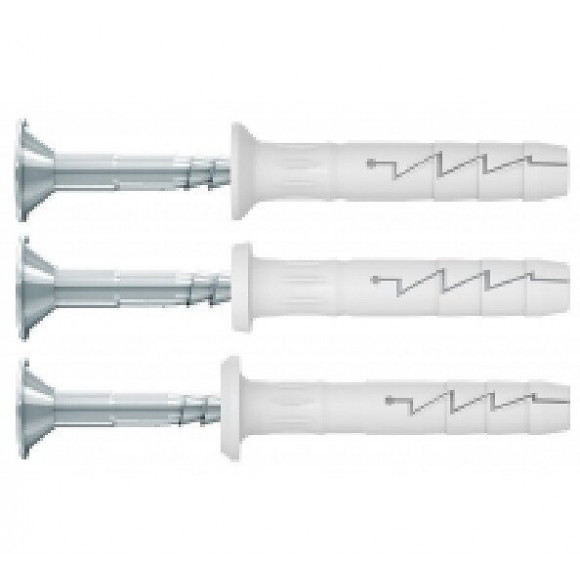 Chevilles Clous-vis Nylon Fx-n-05l050 Ø 5 X 50 Mm