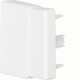 Embout Blanc Pour Goulotte, H. 9.5 X P.4.5 Cm