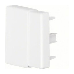 Embout Blanc Pour Goulotte, H. 9.5 X P.4.5 Cm