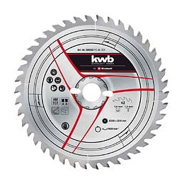 Lame De Scie Tct Fine Pour Scies À Onglet Et Tables De Sciage - 250 Mm - 42 Dents