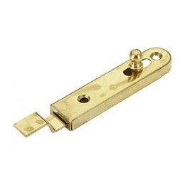Lot De 2 Verrous À Poussoir Acier Hettich, L.70 X L.16 Mm