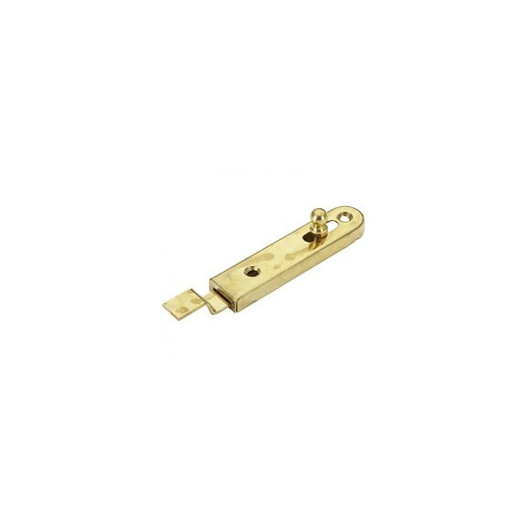 Lot De 2 Verrous À Poussoir Acier Hettich, L.70 X L.16 Mm