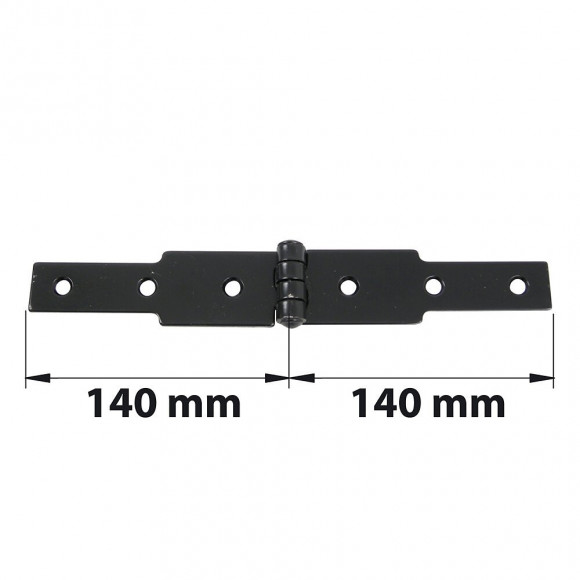 Charnière À Congé Acier Pour Volets Battants, L.50 X L.140 Mm