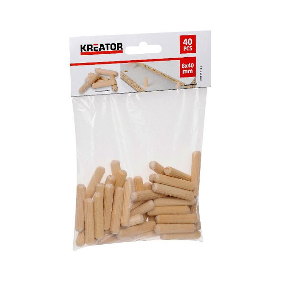 Lot De 50 Tourillons Bois Ø 6x30mm