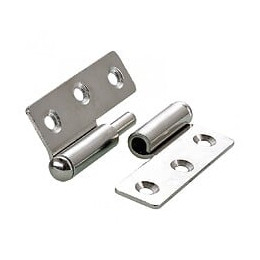 Lot De 2 Paumelles Acier Pour Meuble Hettich, L.50 X L.40 Mm