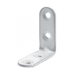 Lot De 20 Équerres De Chaise Acier Époxy Hettich, L.40 Mm