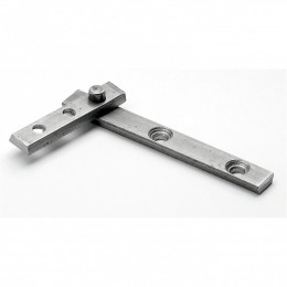 Lot De 4 Charnières Universelles Acier Pour Meuble, L.70 X L.9 Mm