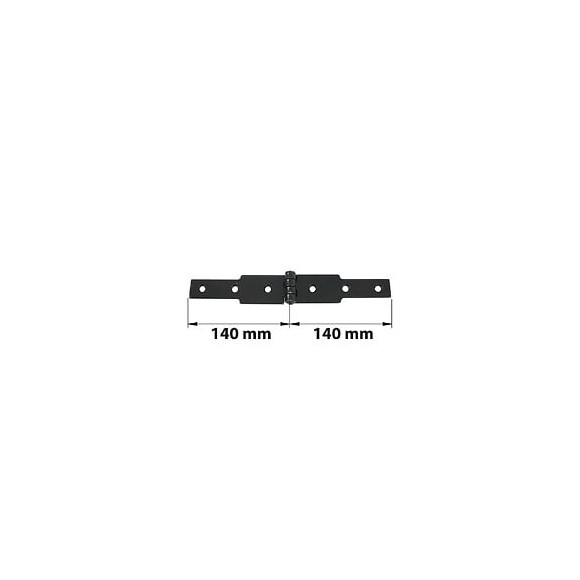 Charnière À Congé Acier Pour Volets Battants, L.50 X L.140 Mm
