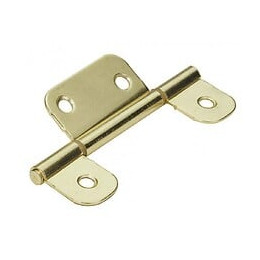 Lot De 3 Charnières À Lamelles Acier Pour Porte, L.81 X L.22 Mm