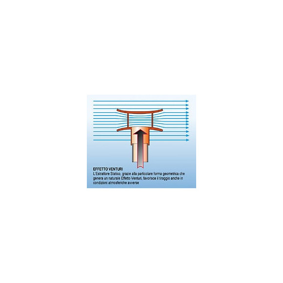 Extracteur Statique Ø 100 Mm Gris Noir - Adequa - So-extrac100g