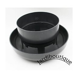 Chapeau De Ventilation Ø 200, Couleur Ardoise, À Coller - Jardiboutique - Echap200