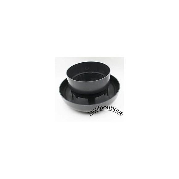 Chapeau De Ventilation Ø 200, Couleur Ardoise, À Coller - Jardiboutique - Echap200