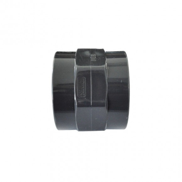 Manchon En Pvc Mixte Taraudé 40 X 1''1/4 - Femelle À Coller / Femelle À Visser - Diamètre 40 Mm - Taraudage 33/42 - Plimat 