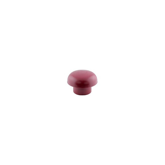 Ø 100 Chapeau De Ventilation Pvc  Rouge Tuile - Interplast - In-schap100rb