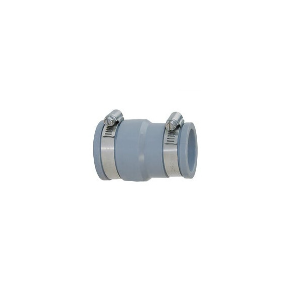 Raccords Réduction Multi-matériaux En Pvc Souples Ff De 50 À 56 Mm Et 30 À 36 Mm Gris - Interplast - Se058-038