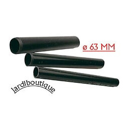 Ø 63 Mm Tube Pvc Pression Rigide 50 Cm - Jardiboutique - Jb-00780