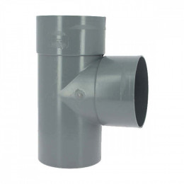 Culotte 87°30 Pvc - Évacuation Mâle Femelle Ø100 - Adequa - Bt-18