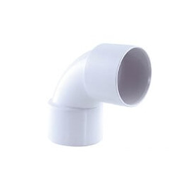 Coude Pvc 87° Ff Ø 40 Blanc - Interplast - In-srbcof87040b