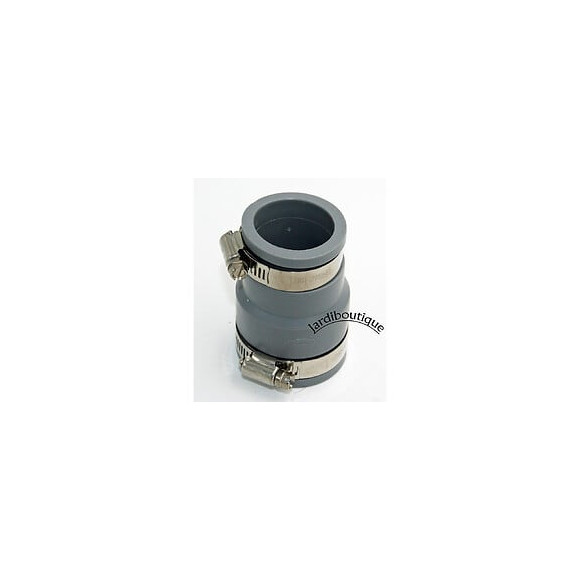 Raccords Réduction Multi-matériaux En Pvc Souples Ff De 38 À 43 Mm Et 30 À 36 Mm Gris - Jardiboutique - In-se045-038