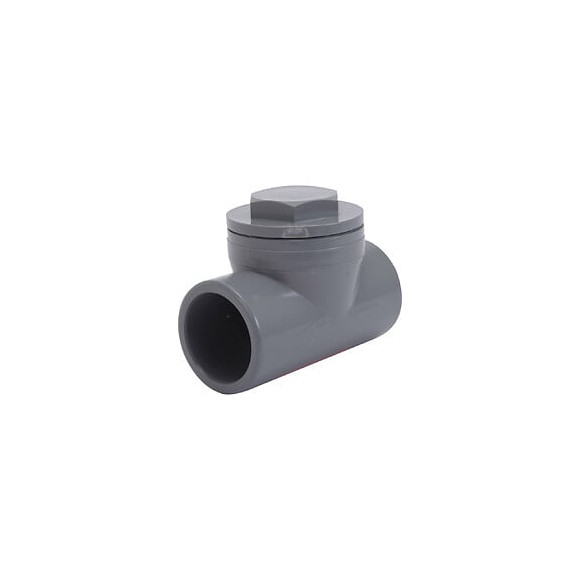 Ø32 Mm Clapet À Battant Pvc Évacuation. - Interplast - In-scar032