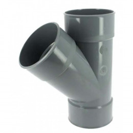 Culotte Pvc Femelle-femelle 45° Ø100 - Adequa - Bt-144-1001052