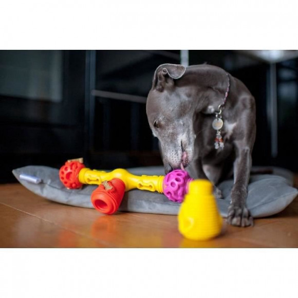 Extension De 2 Pieces K9 Connectables Mini - Orange/jaune