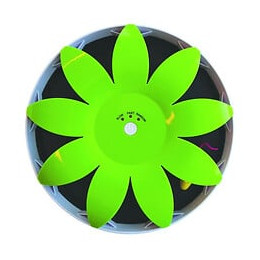 M Pets Jouet Magnetique Pour Chat - 24.5 X 24.5 X 6 Cm - Vert Et Blanc