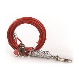 M-pets Cable Dattache Compensator - 8m - Rouge - Pour Chien