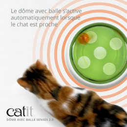 Cat It - Jouet Senses 2.0 Ball Dome Pour Chat