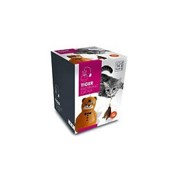 M Pets Jouet Tigre Pour Chat - 10 X 10 X 17 Cm - Orange