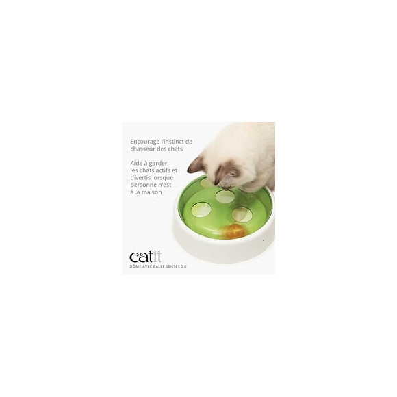 Cat It - Jouet Senses 2.0 Ball Dome Pour Chat