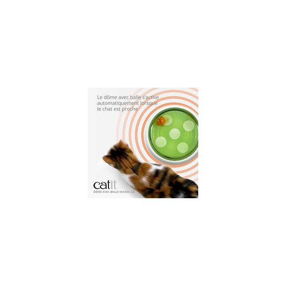Cat It - Jouet Senses 2.0 Ball Dome Pour Chat