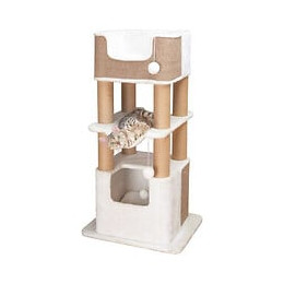 Trixie Griffoir Pour Chats Lucano Xxl Blanc Et Taupe