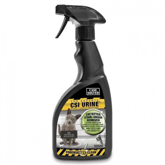 Csi Urine Spray 500ml - Pour Chat Et Chaton